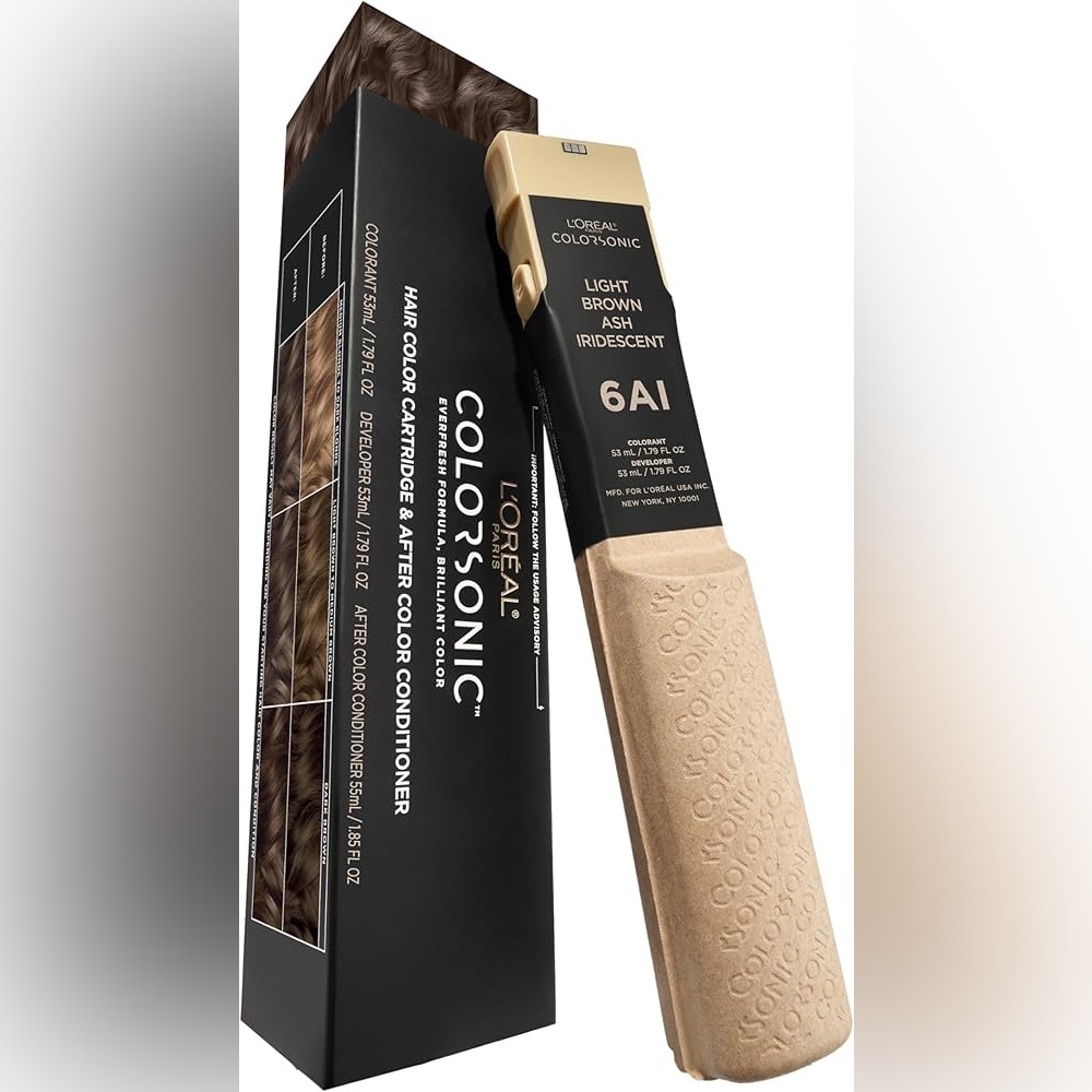 L'Oreal Color Sonic 6AI Light Brown Ash Iridescent